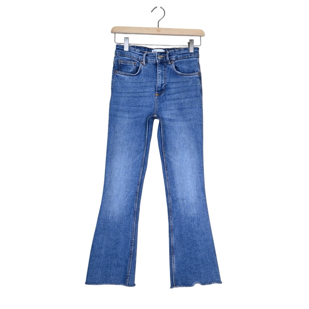 Zara Women's Blue Boot Cut Jeans